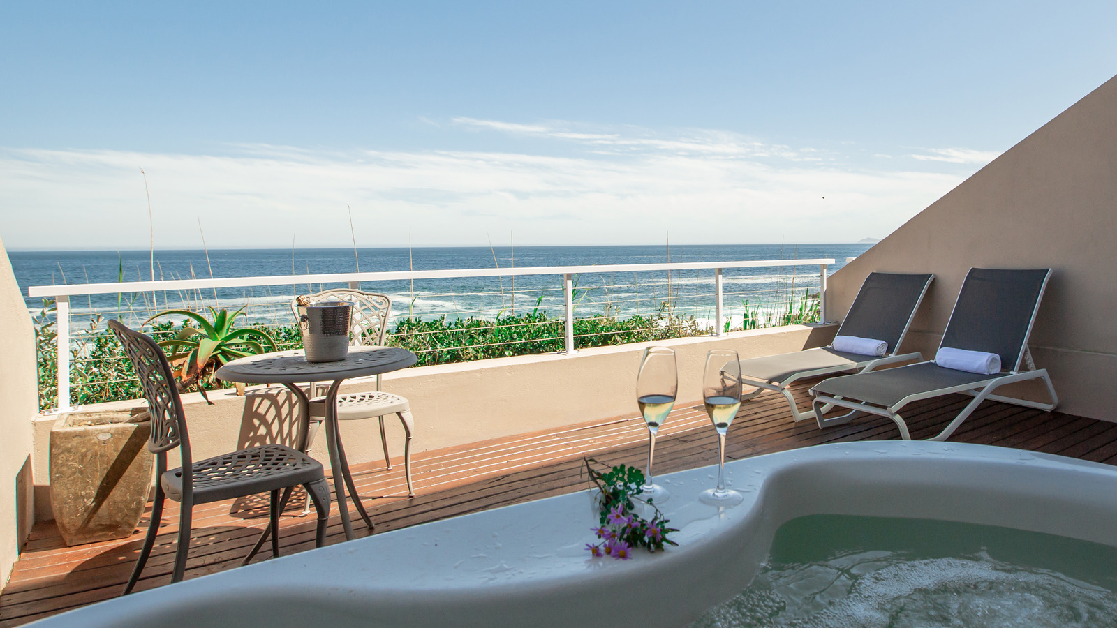 Ocean view from Villa Marine balconies